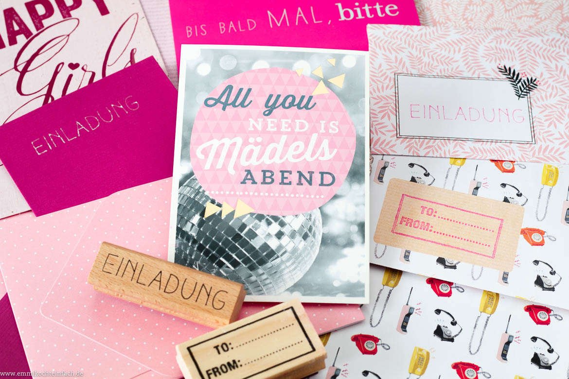 10 Tipps für einen entspannten Mädelsabend - www.emmikochteinfach.de